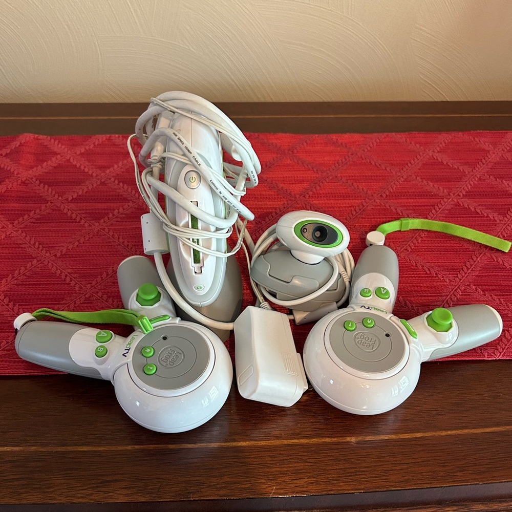 Leapfrog leap TV with two remotes